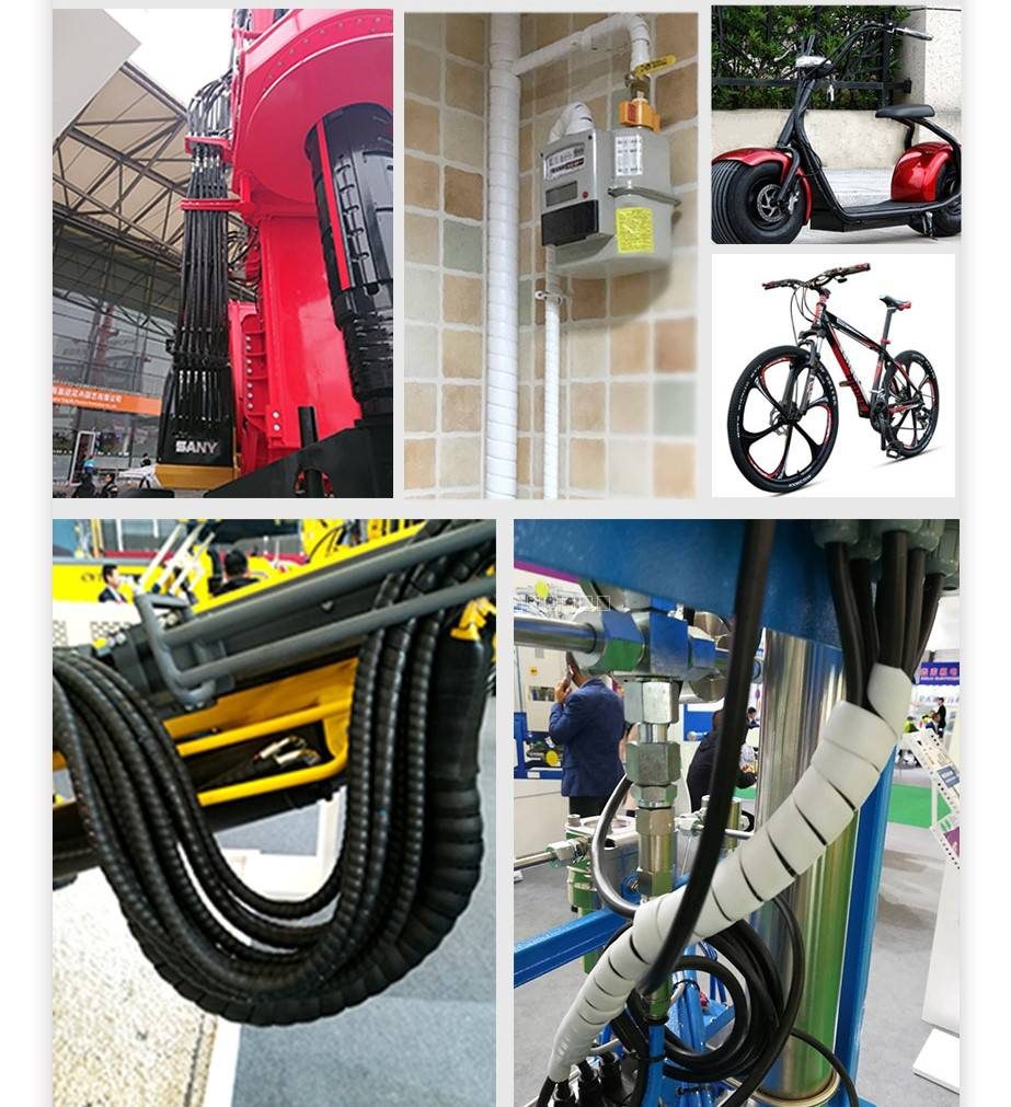 产品知识 螺旋保护套的用途及工艺,有兴趣来了解吗?